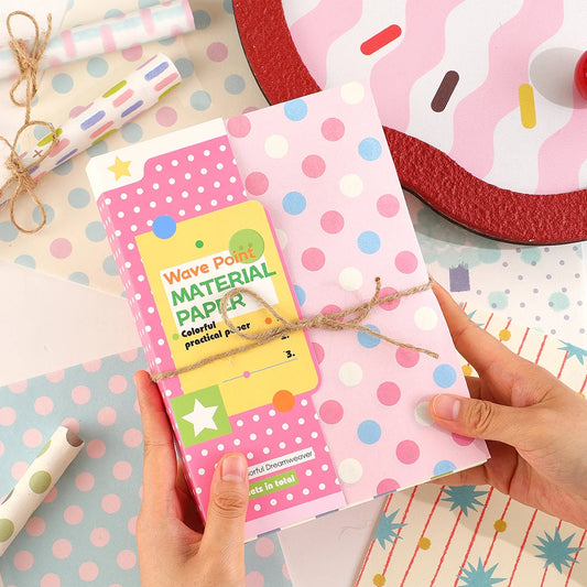 Pink Dream Patterned Scrapbook Paper, 160 Sheets