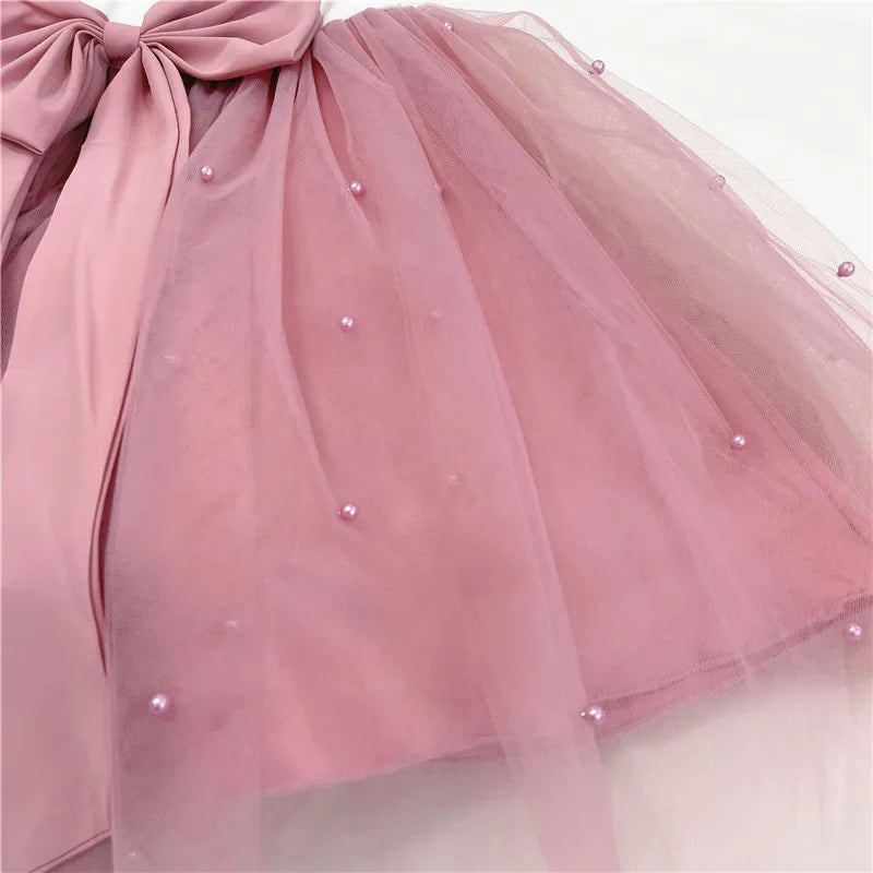 Girls Backless Princess Dress