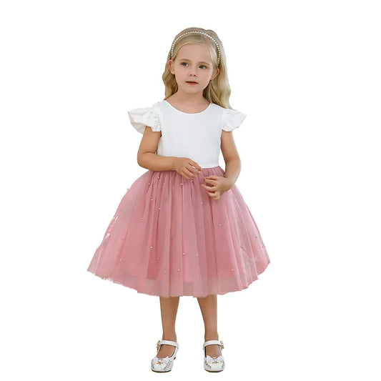 Girls Backless Princess Dress