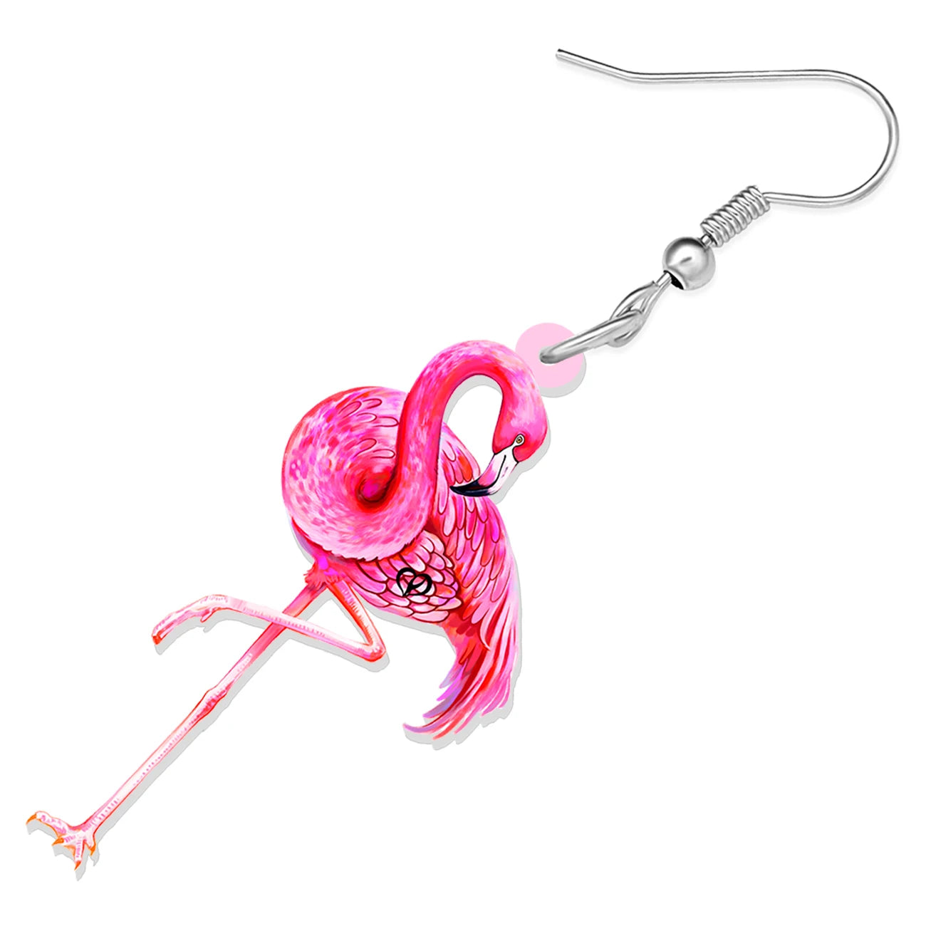 Pink Flamingo Earrings