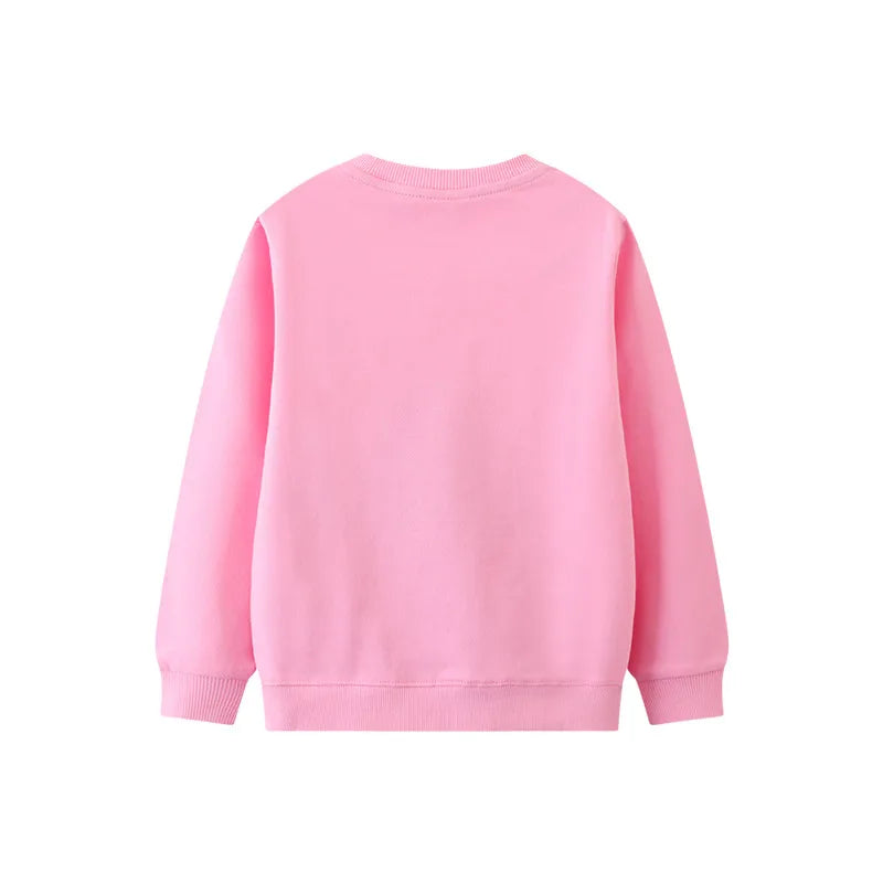 Unicorn Pink Girls Sweatshirt